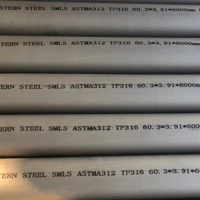 Pipe sans couture en acier inoxydable ASTM A213 / SA213, ASTM A312 / SA312, A...